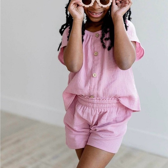 Vivie & Ash Pink Matching Set 6-7 years - Picture 8 of 8